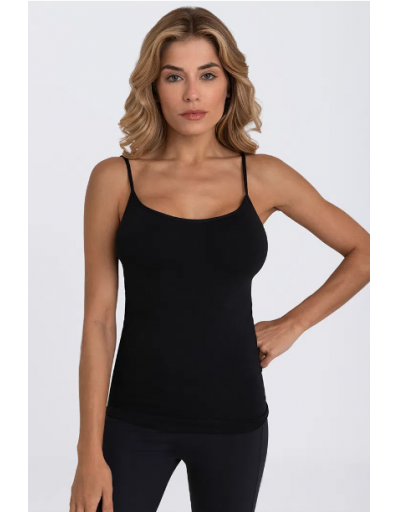 Regata Feminina  Básica Microfibra Sem Costura LUPO 41600-001