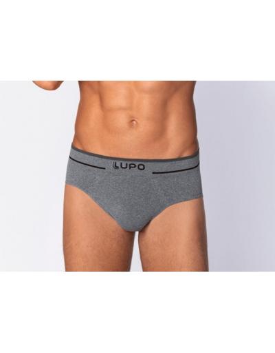 CUECA SLIP LUPO SEM COSTURA FIO TEXTURIZADO A AR 624-003
