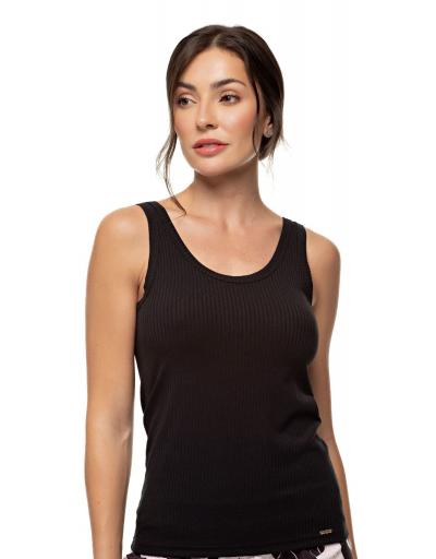 regata em ribana de viscose toque sleepwear 1901137