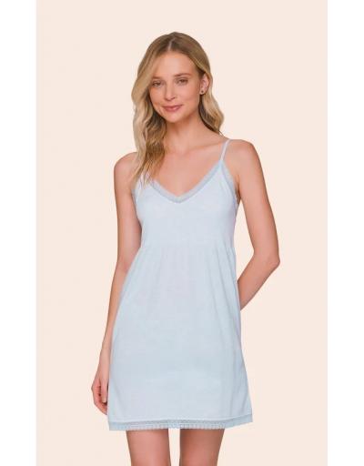 Camisola com Alça Regulável e Decote com Renda LUALUA 42120384