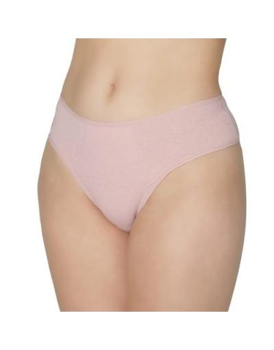 calcinha alta em Microfibra Jacquard dupla na cintura delrio 503825