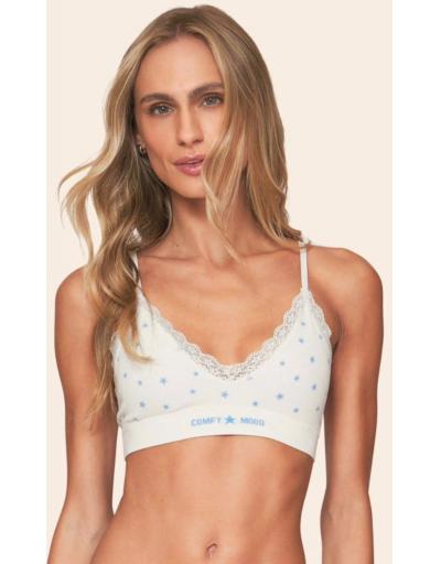 Top  Poliamida Stretch SEM COSTURA LUALUA 306250299